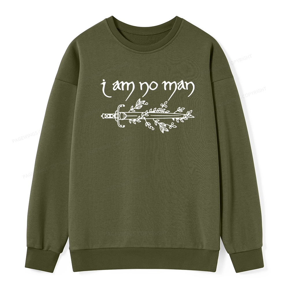 Pagewings I Am No Man Unisex Classic Sweatshirt