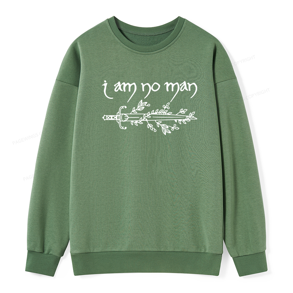 Pagewings I Am No Man Unisex Classic Sweatshirt