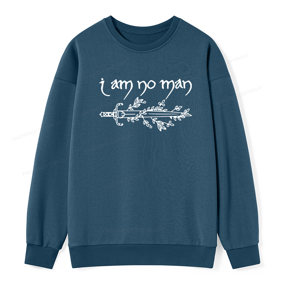 Pagewings I Am No Man Unisex Classic Sweatshirt