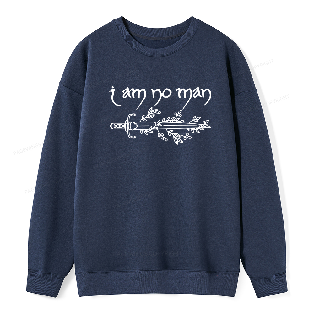 Pagewings I Am No Man Unisex Classic Sweatshirt