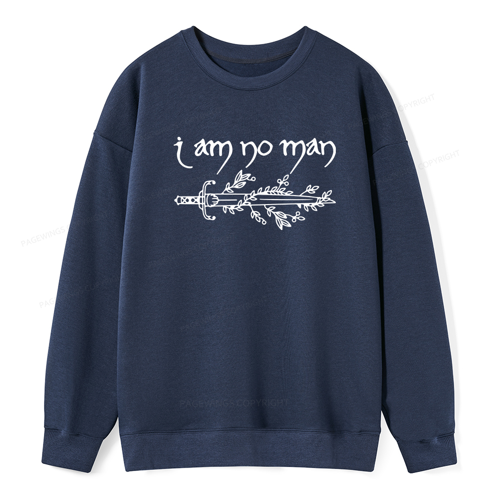 Pagewings I Am No Man Unisex Classic Sweatshirt