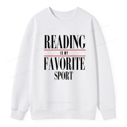 Pagewings Reading Is My Favorite Sport Unisex Classic Sweatshirt