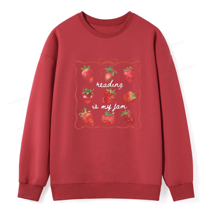 Pagewings Reading Is My Jam Unisex Classic Sweatshirt