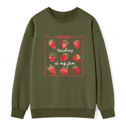 Pagewings Reading Is My Jam Unisex Classic Sweatshirt