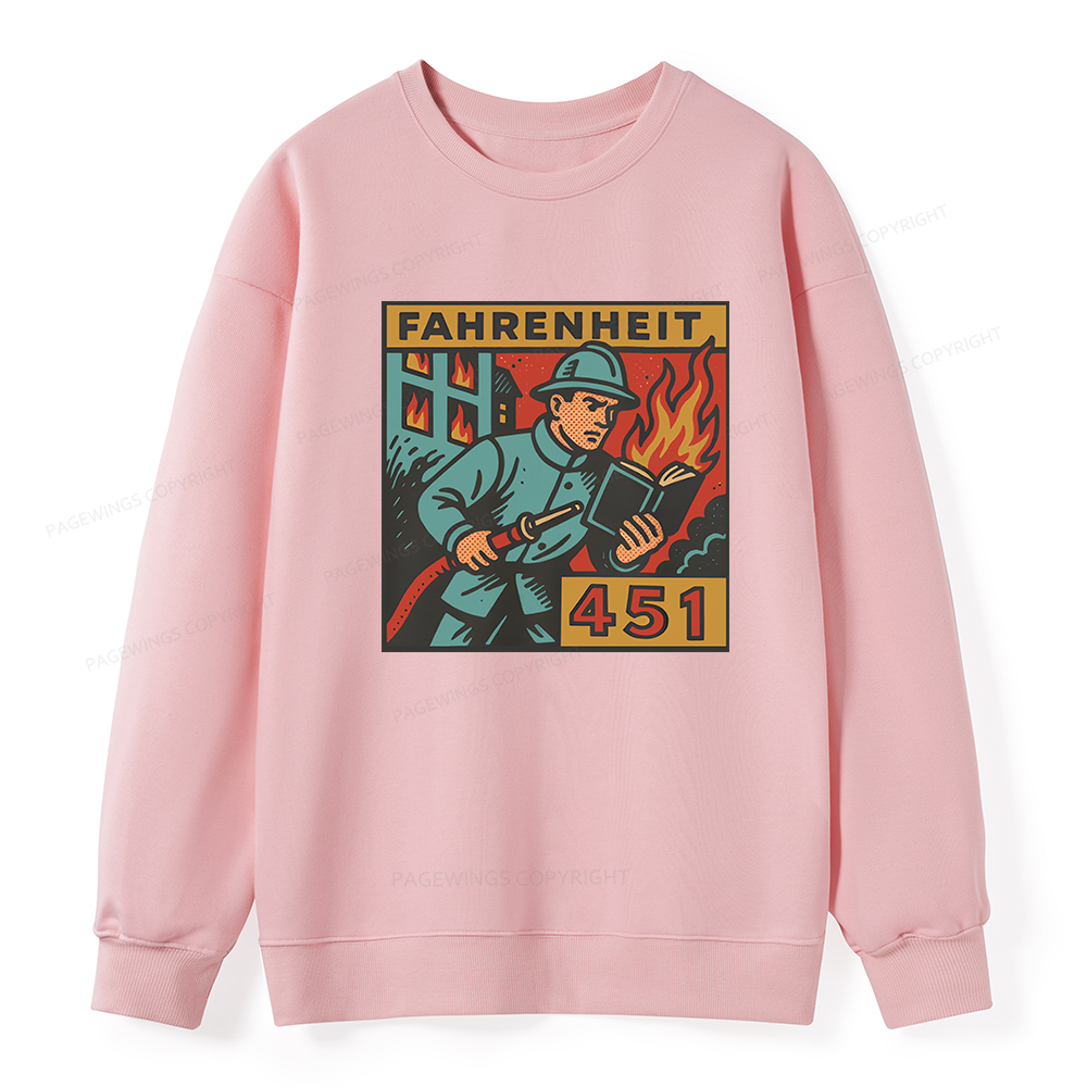 Pagewings Literature 451 Unisex Classic Sweatshirt