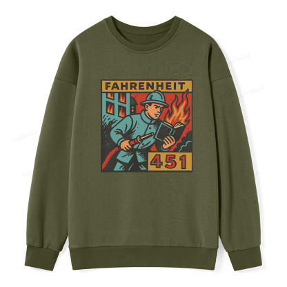 Pagewings Literature 451 Unisex Classic Sweatshirt