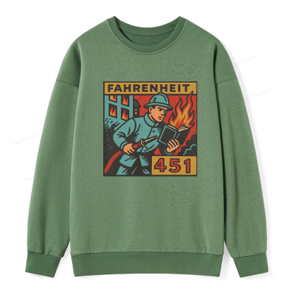 Pagewings Literature 451 Unisex Classic Sweatshirt