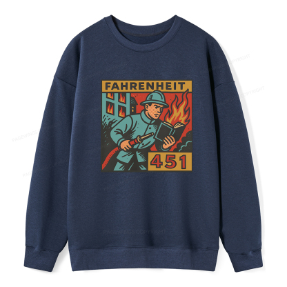 Pagewings Literature 451 Unisex Classic Sweatshirt