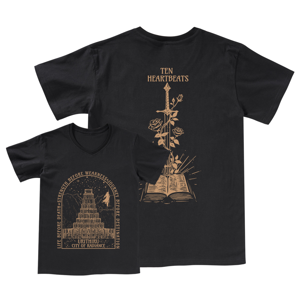 Pagewings Life Before Death Strength Before Weakness V-neck T-shirt