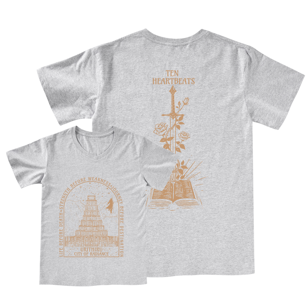 Pagewings Life Before Death Strength Before Weakness V-neck T-shirt