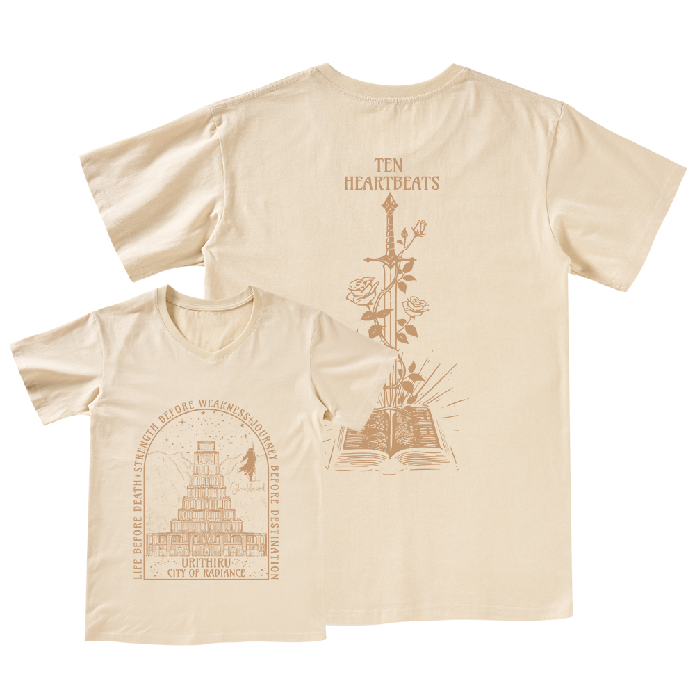 Pagewings Life Before Death Strength Before Weakness V-neck T-shirt