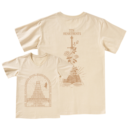 Pagewings Life Before Death Strength Before Weakness V-neck T-shirt