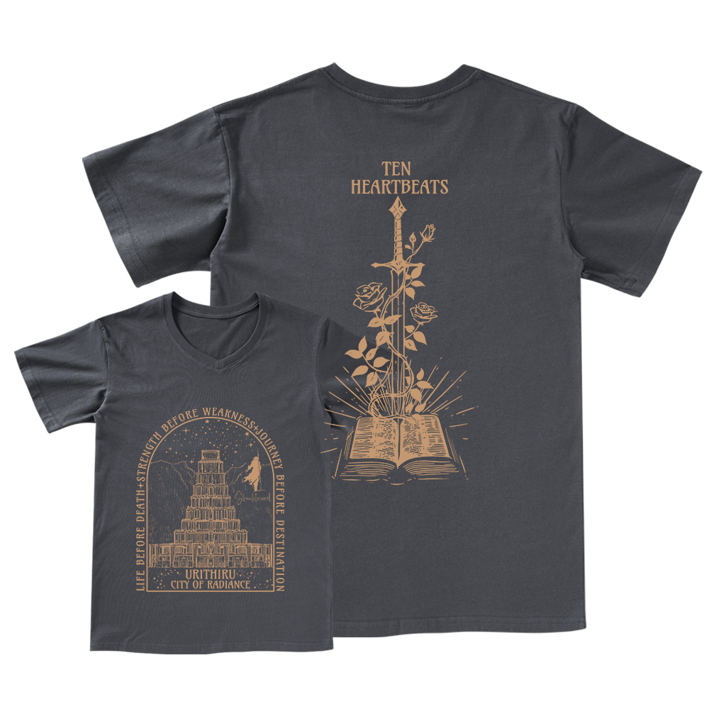 Pagewings Life Before Death Strength Before Weakness V-neck T-shirt