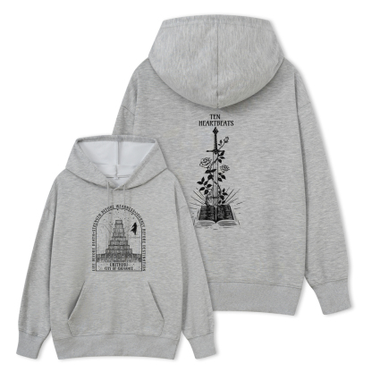 Pagewings Life Before Death Strength Before Weakness Unisex Classic Hoodie