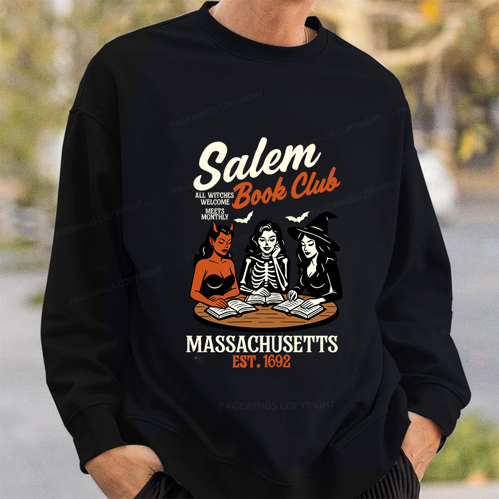 Pagewings Salem Book Club Unisex Classic Sweatshirt