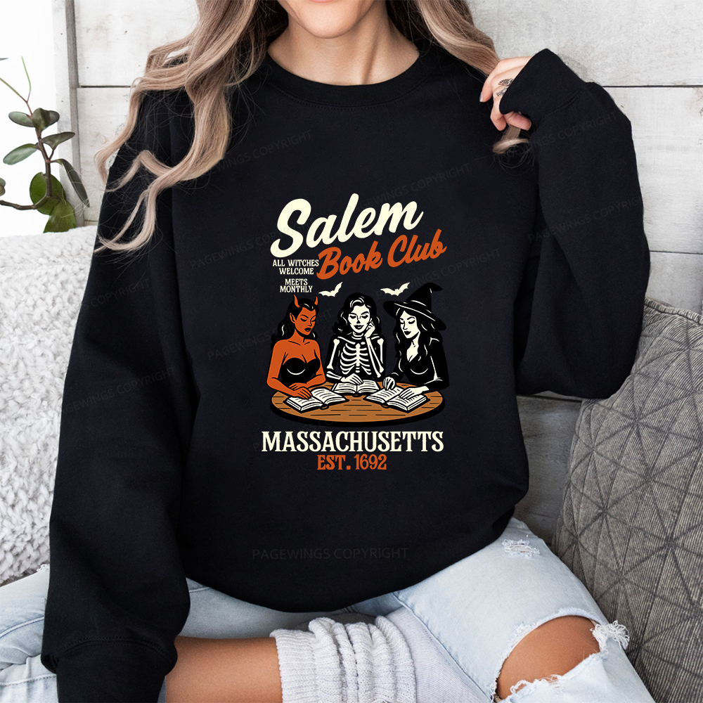 Pagewings Salem Book Club Unisex Classic Sweatshirt