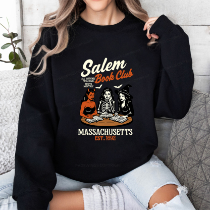 Pagewings Salem Book Club Unisex Classic Sweatshirt