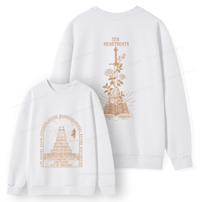 Pagewings Life Before Death Strength Before Weakness Unisex Classic Sweatshirt