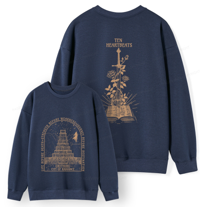 Pagewings Life Before Death Strength Before Weakness Unisex Classic Sweatshirt