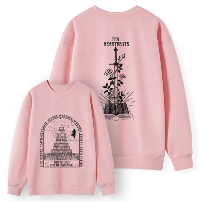 Pagewings Life Before Death Strength Before Weakness Unisex Classic Sweatshirt