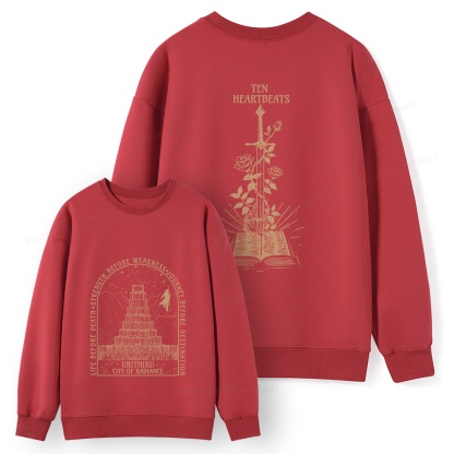 Pagewings Life Before Death Strength Before Weakness Unisex Classic Sweatshirt