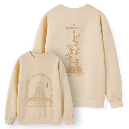 Pagewings Life Before Death Strength Before Weakness Unisex Classic Sweatshirt