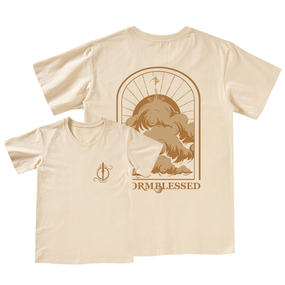 Pagewings Stormblessed V-neck T-shirt