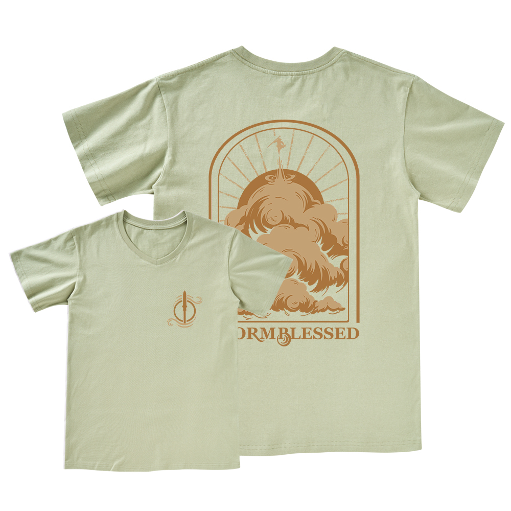 Pagewings Stormblessed V-neck T-shirt