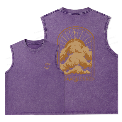 Pagewings Stormblessed Unisex Washed Tank Top