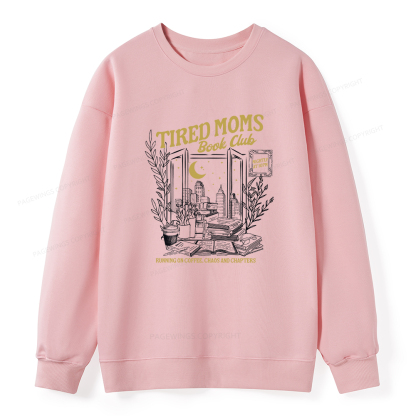 Pagewings Tired Moms Book Club Unisex Classic Sweatshirt