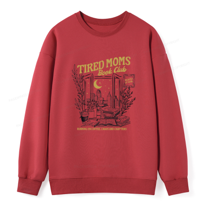 Pagewings Tired Moms Book Club Unisex Classic Sweatshirt