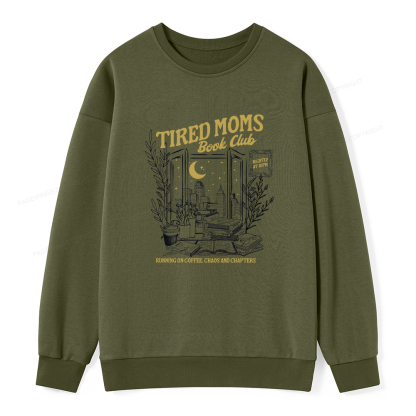 Pagewings Tired Moms Book Club Unisex Classic Sweatshirt
