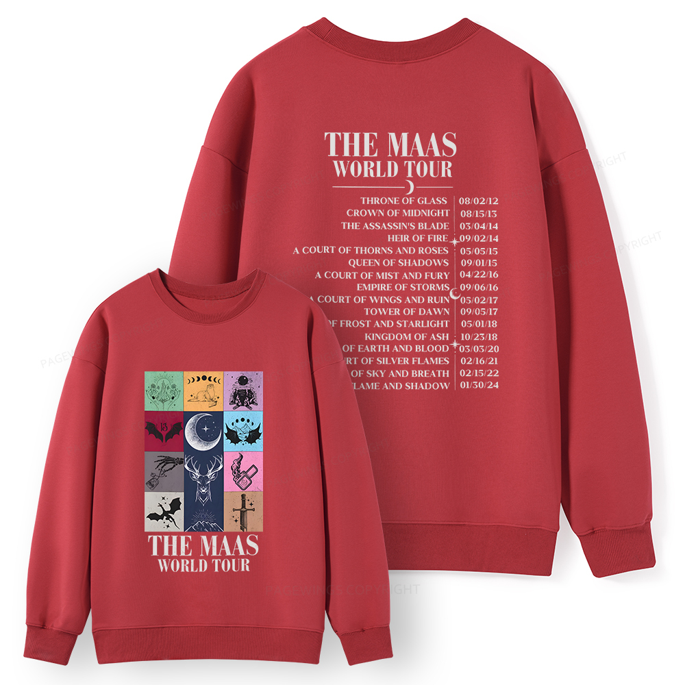 Pagewings World Tour Unisex Classic Sweatshirt