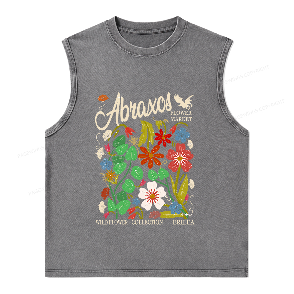 Pagewings Abraxos Unisex Washed Tank Top