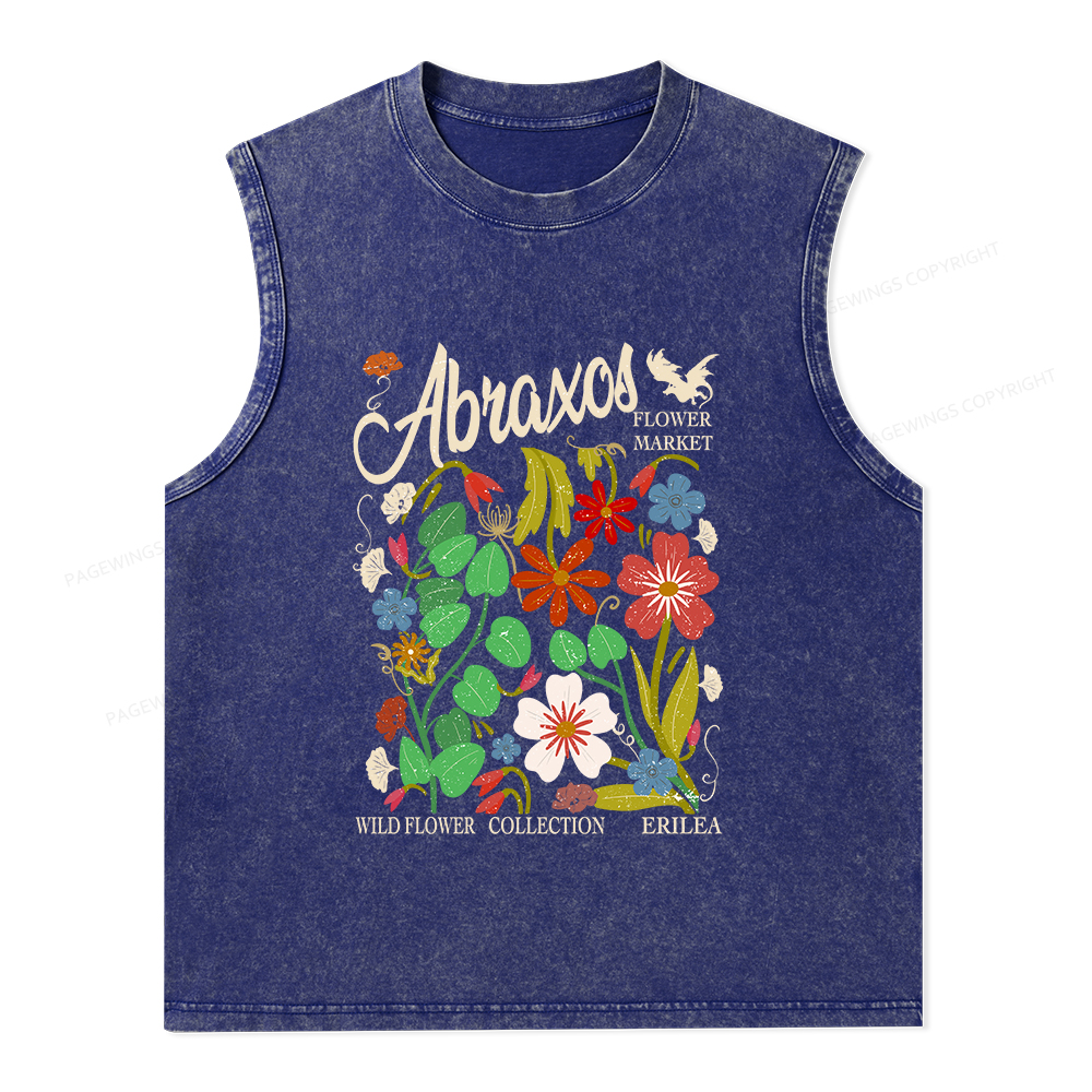 Pagewings Abraxos Unisex Washed Tank Top