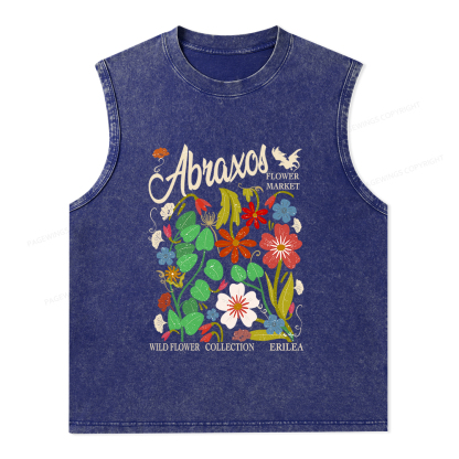 Pagewings Abraxos Unisex Washed Tank Top