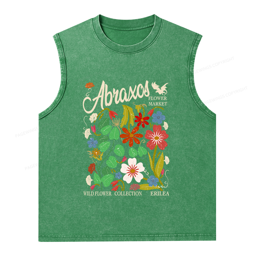 Pagewings Abraxos Unisex Washed Tank Top