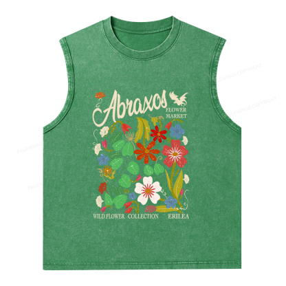 Pagewings Abraxos Unisex Washed Tank Top