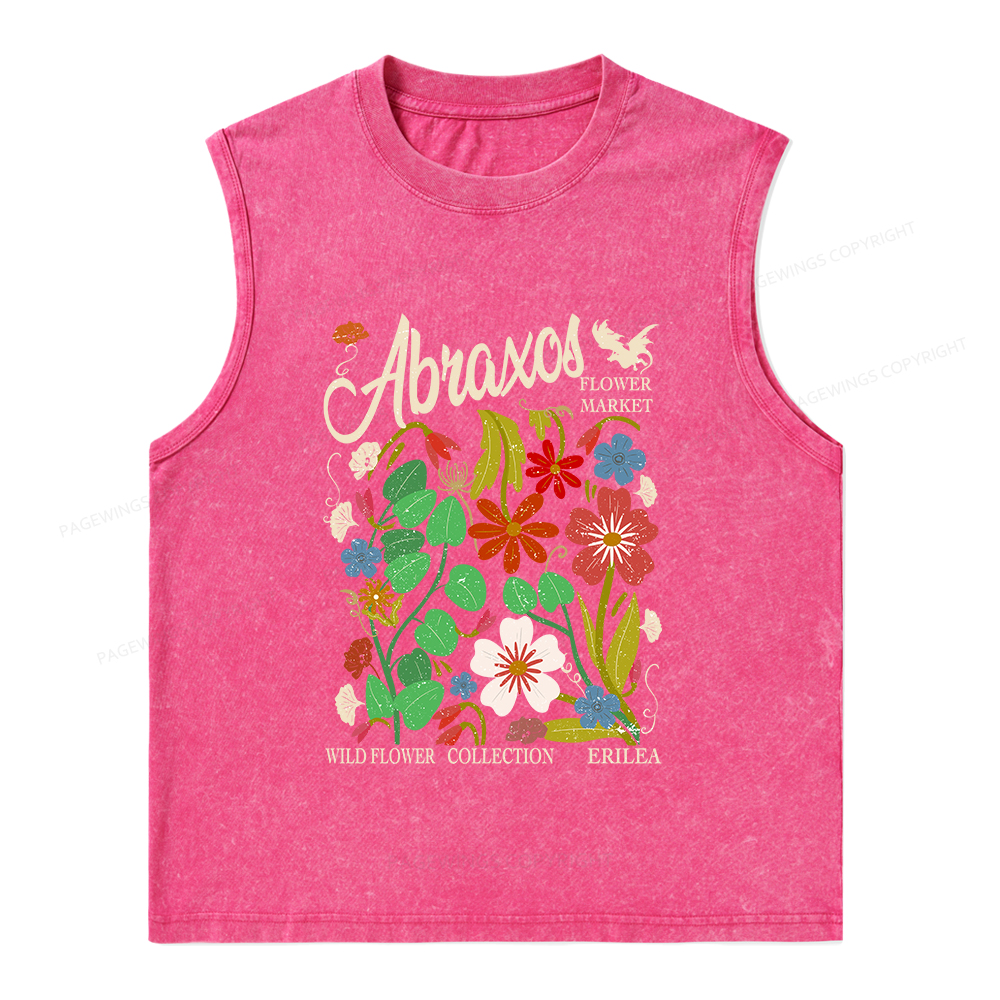 Pagewings Abraxos Unisex Washed Tank Top
