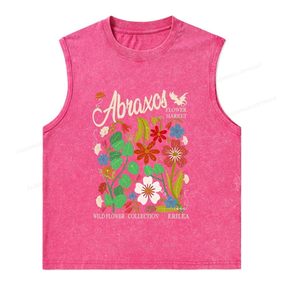 Pagewings Abraxos Unisex Washed Tank Top
