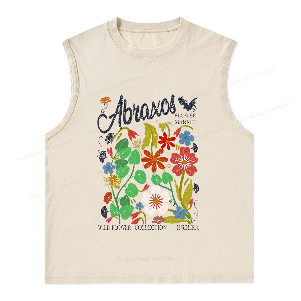Pagewings Abraxos Unisex Washed Tank Top