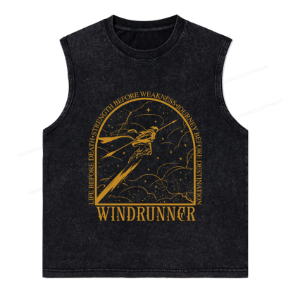 Pagewings Windrunner Unisex Washed Tank Top