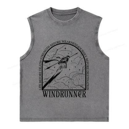 Pagewings Windrunner Unisex Washed Tank Top