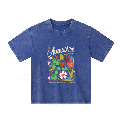 Pagewings Abraxos Unisex Kids Washed T-shirt