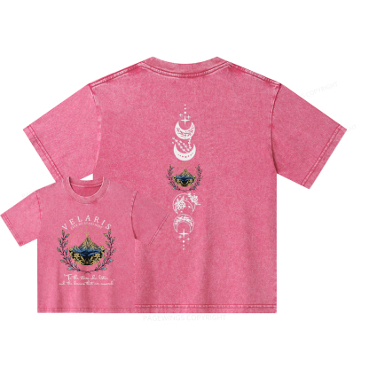 Pagewings Velaris City Of Starlight Unisex Kids Washed T-shirt