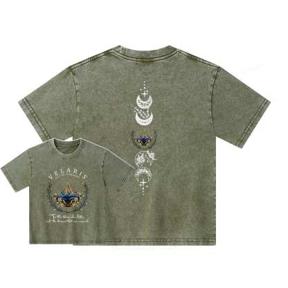 Pagewings Velaris City Of Starlight Unisex Kids Washed T-shirt