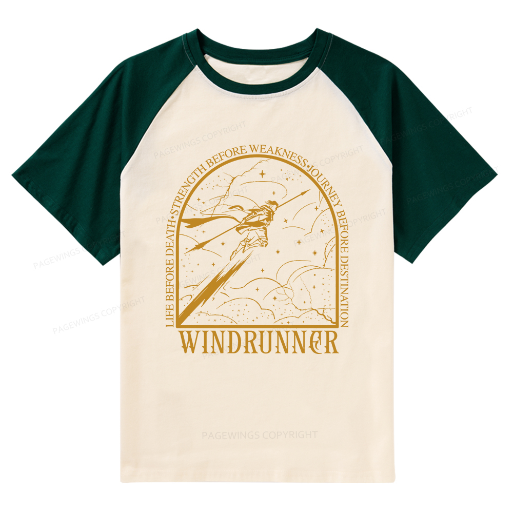 Pagewings Windrunner Raglan T-shirt