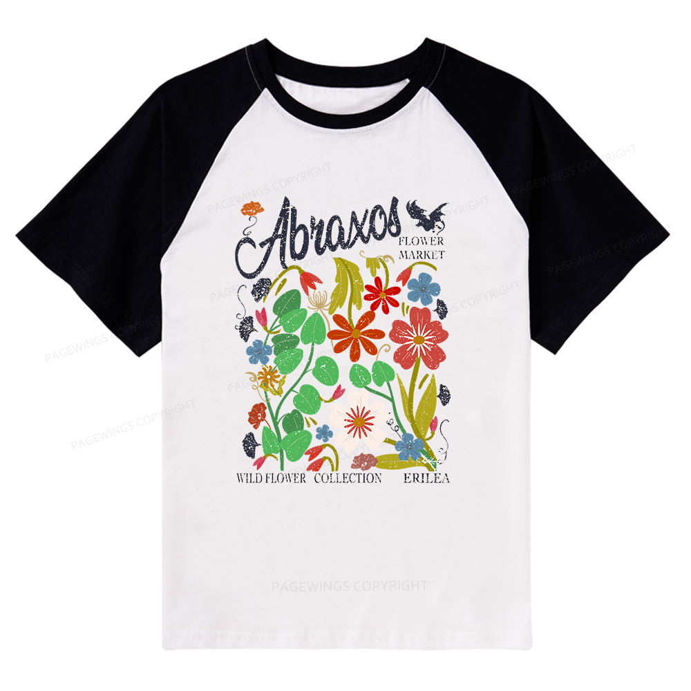 Pagewings Abraxos Raglan T-shirt