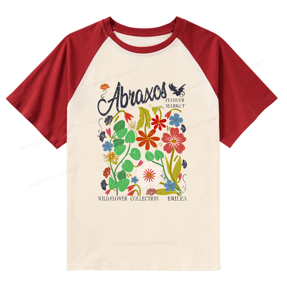 Pagewings Abraxos Raglan T-shirt