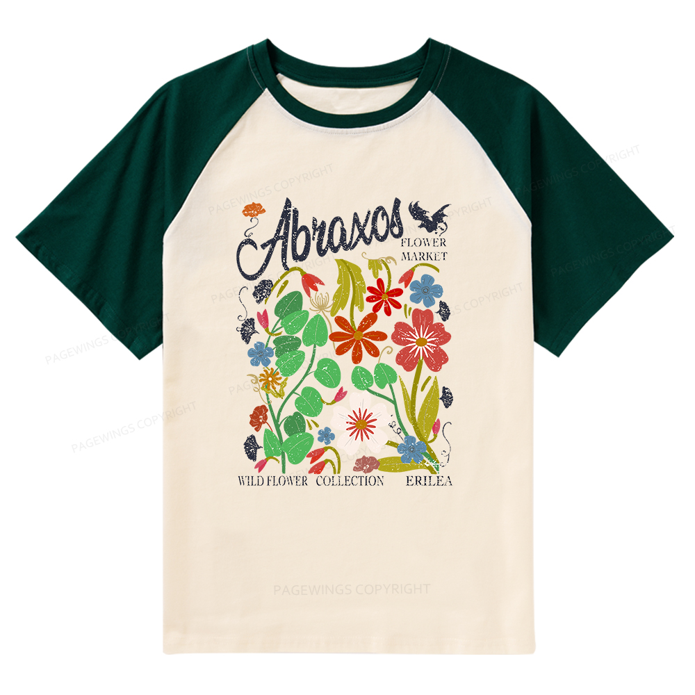 Pagewings Abraxos Raglan T-shirt
